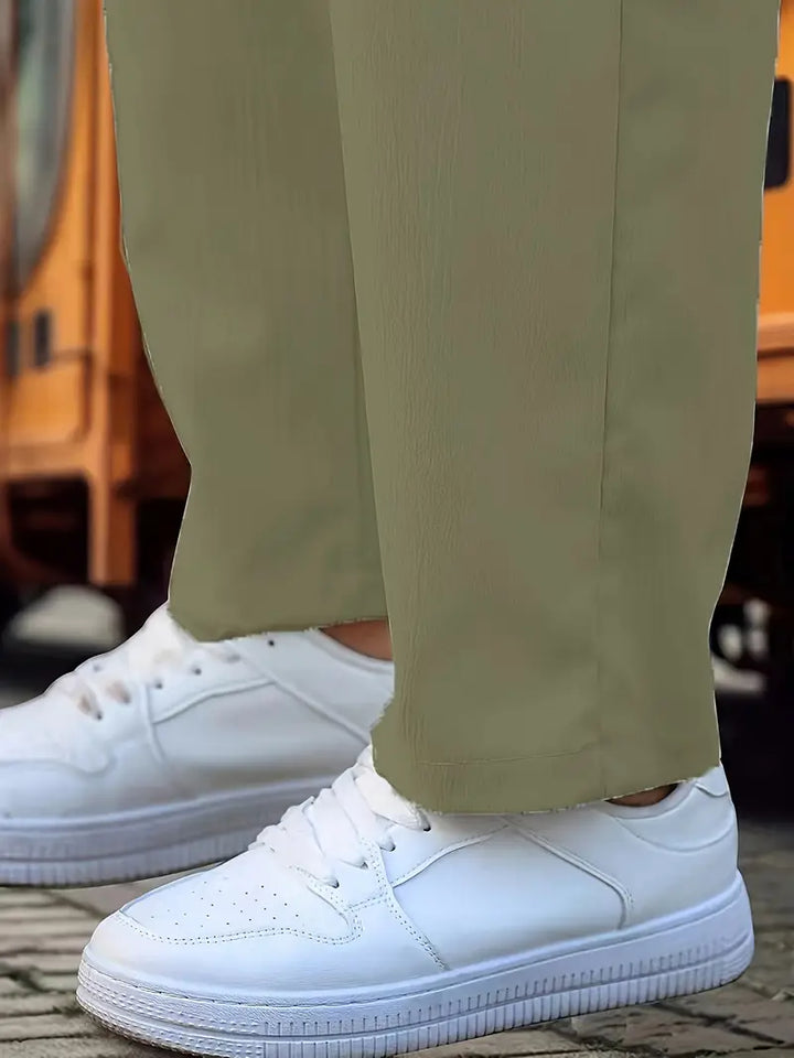 Travys - Pantalones Deportivos Informales Con Bolsillos
