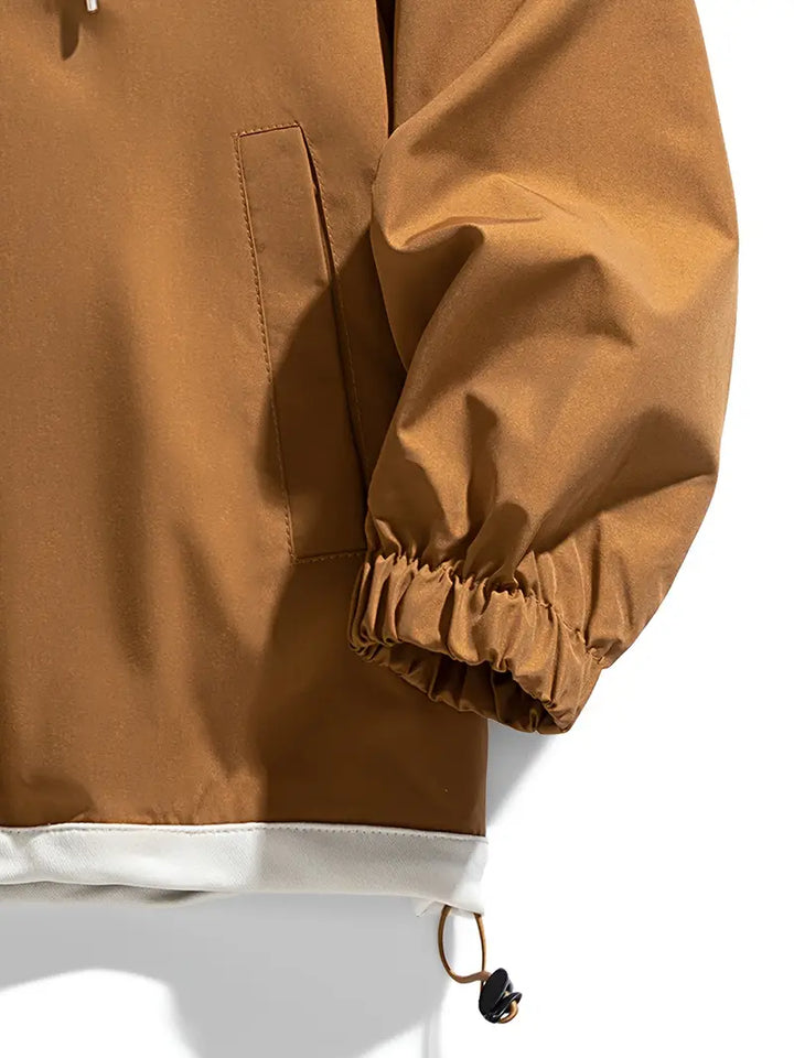 Carson - Chaqueta Informal Con Capucha y Bolsillo