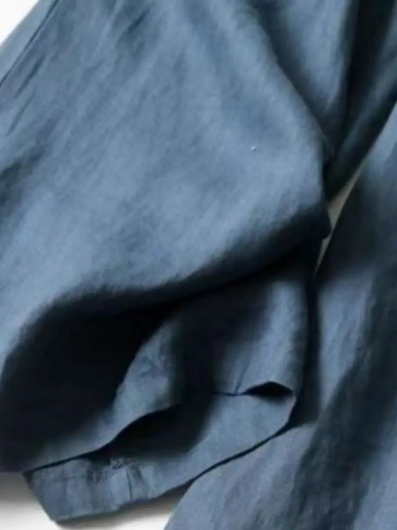 Anina - Pantalón Ancho De Lino