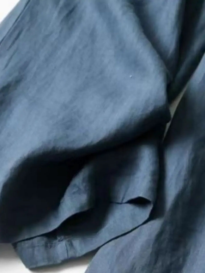 Anina - Pantalón Ancho De Lino