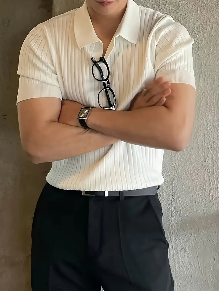 Avgustin - Polo Informal De Manga Corta