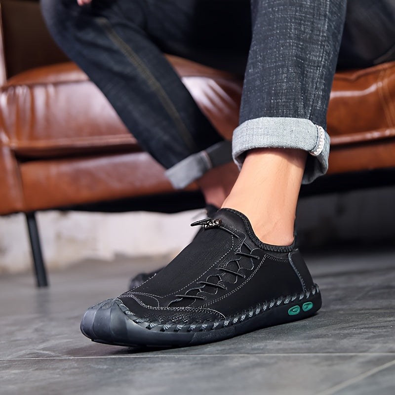 Razam - Zapatillas De Cuero Con Suela Antideslizante