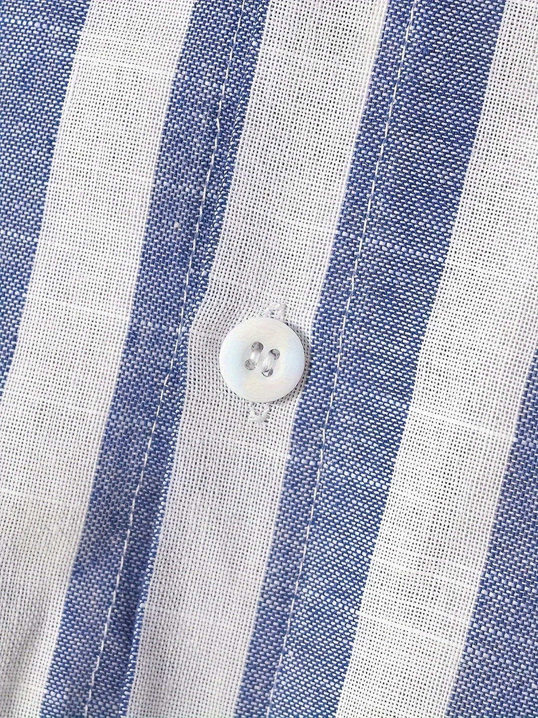 George - Camisa Elegante De Manga Larga a Rayas