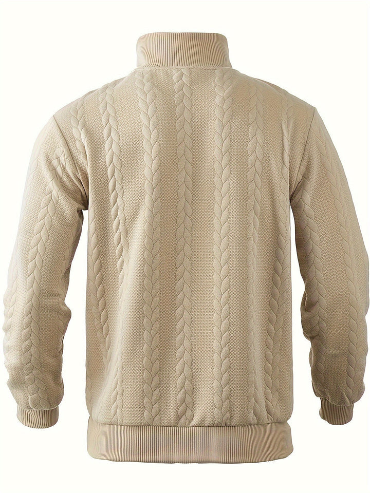 Caleb – Jersey Vintage Con Cremallera