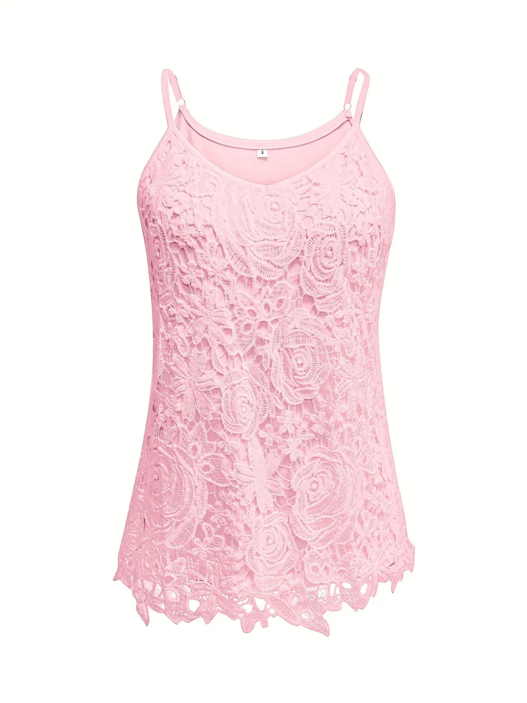 Juna - Elegante Sin Mangas Enlace Top Con Cuello En V
