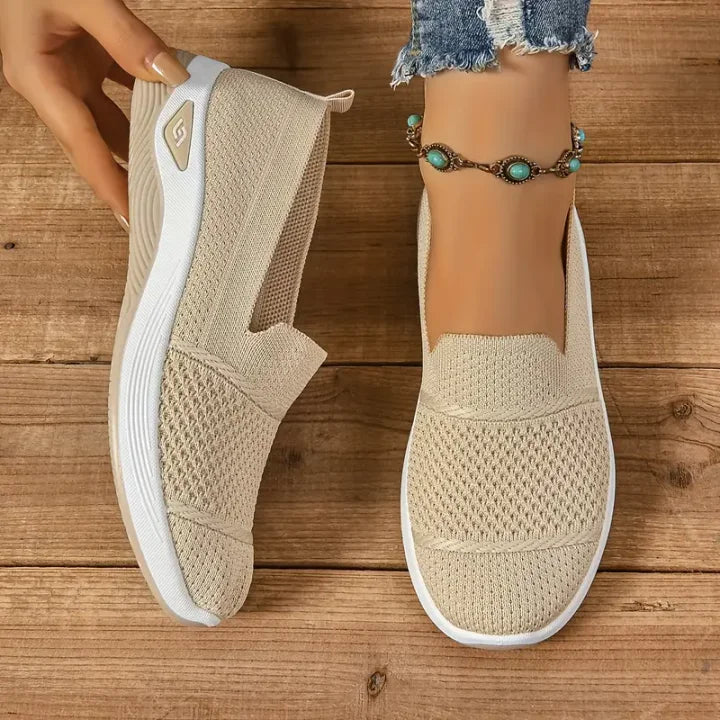 Yaelith - Zapatilla Ortopédica Transpirable Sin Cordones Para Caminar