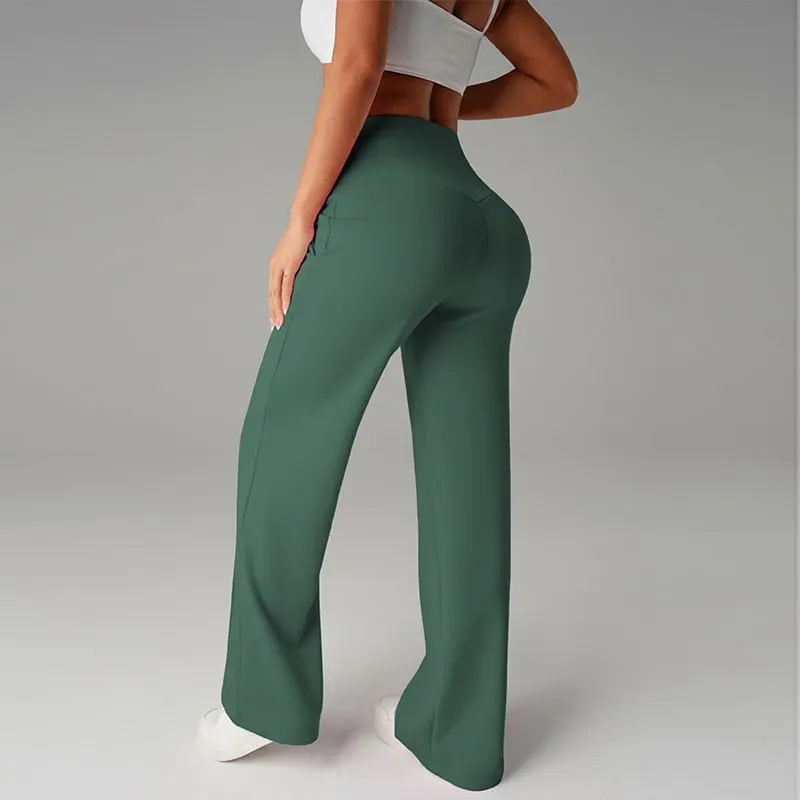 Alimatou - Pantalones Rectos De Corte Holgado