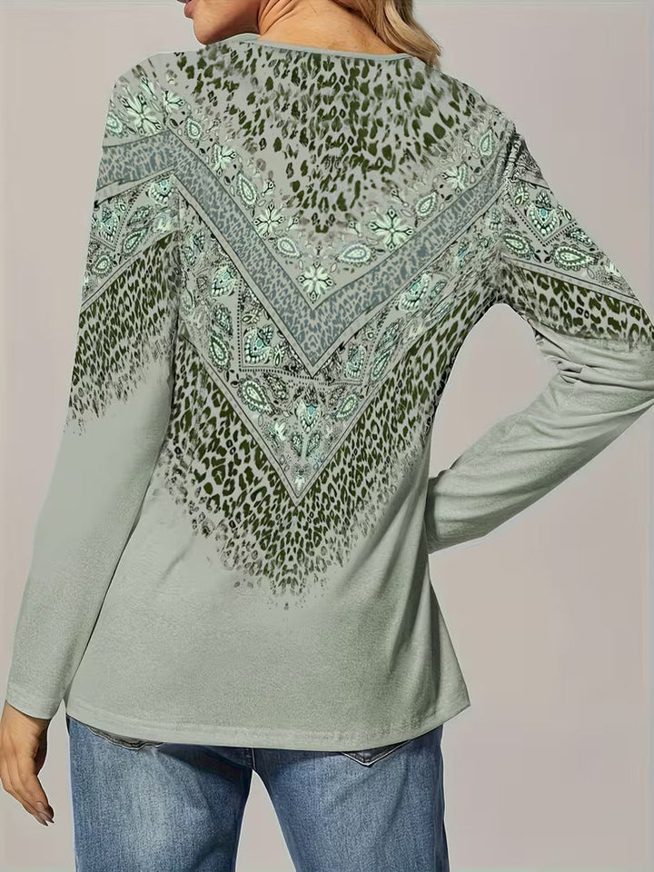 Dainora - Vestido Mini Estampado Tártaro De Estilo étnico