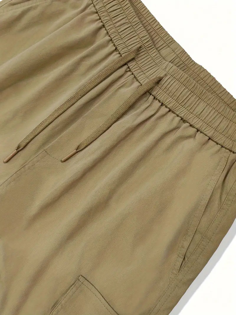 Detlev - Pantalones Cortos Elegantes Y Holgados