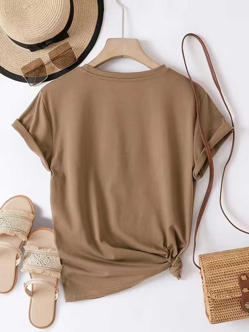 Nimina - Camiseta Con Diseño Gráfico Elegante