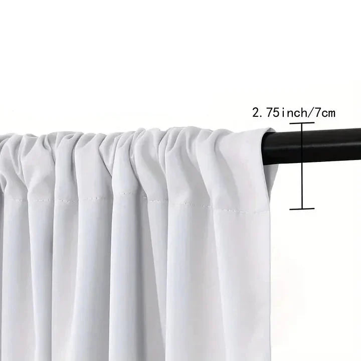 FrostLinen - Cortinas con Motivos Navideños
