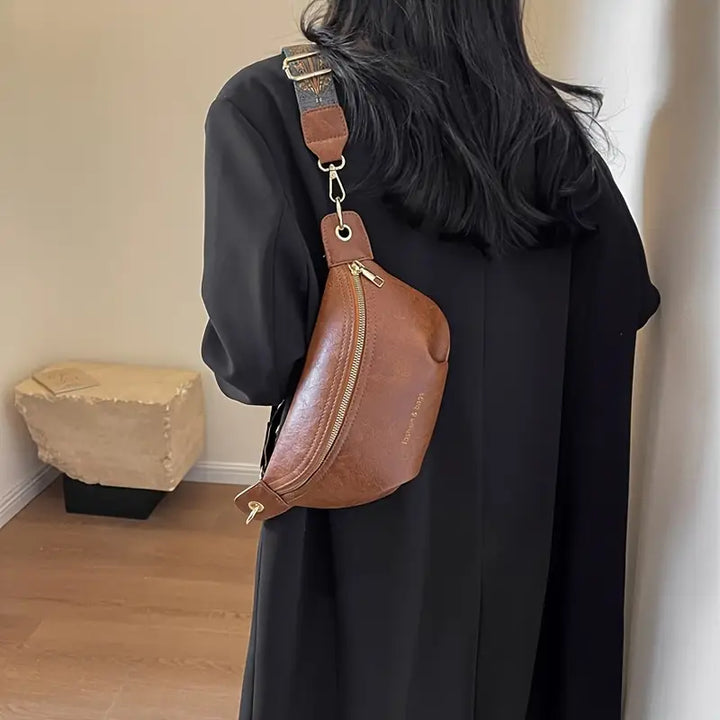 Jasleen - Bolso Bandolera Con Correa Ancha