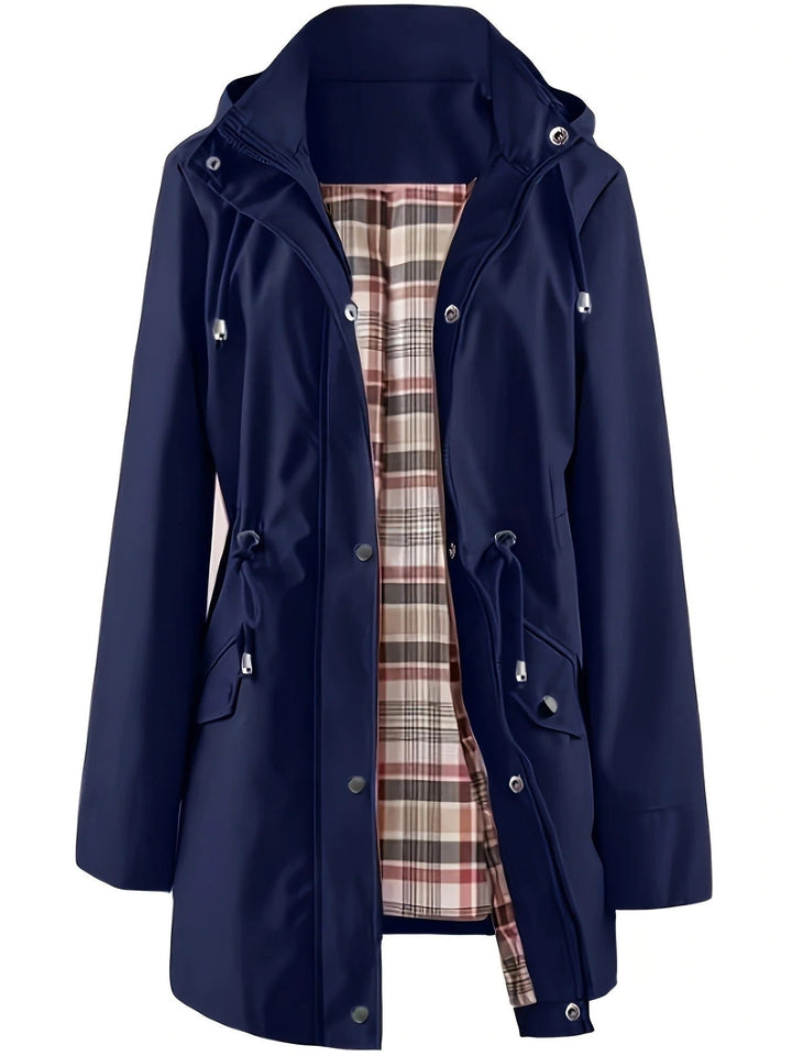 Amel - Chaqueta Impermeable De Manga Larga