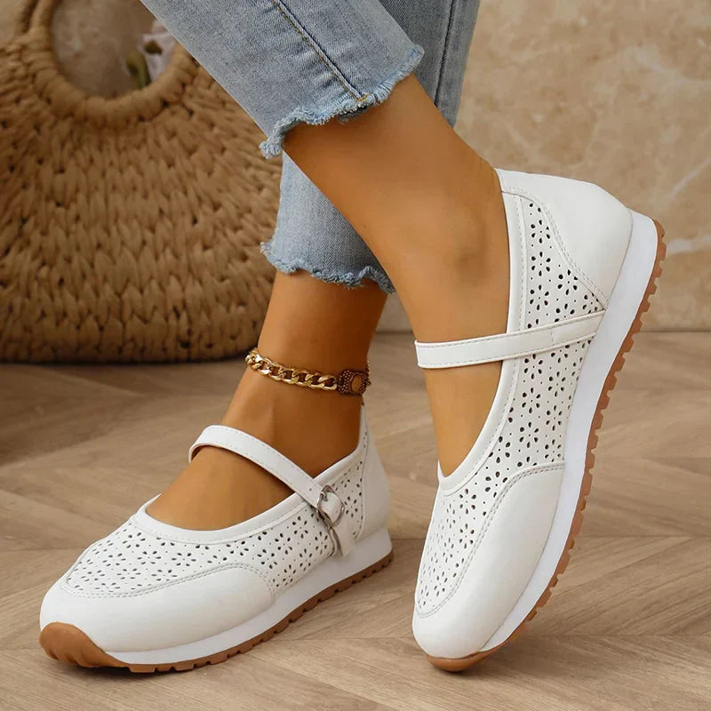Jewell - Zapatos Ortopédicos Transpirables De Cuero