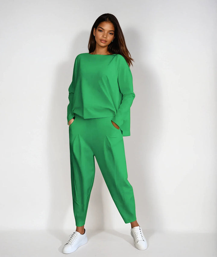 Christa - Lujoso Conjunto de Dos Piezas