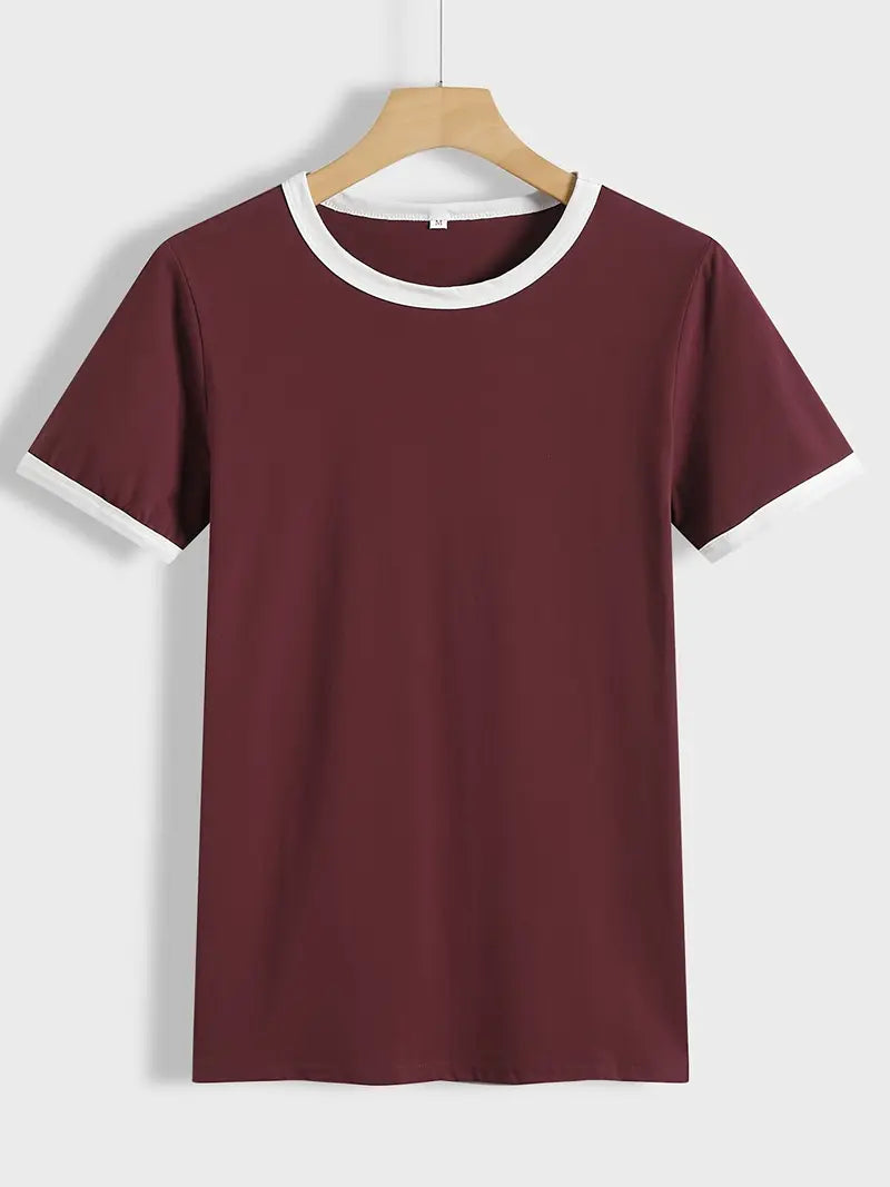 Kisara - Camiseta Informal De Manga Corta