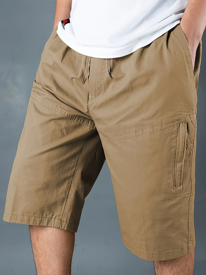 Stepan - Pantalones Cortos Carga Transpirables y Con Múltiples Bolsillos