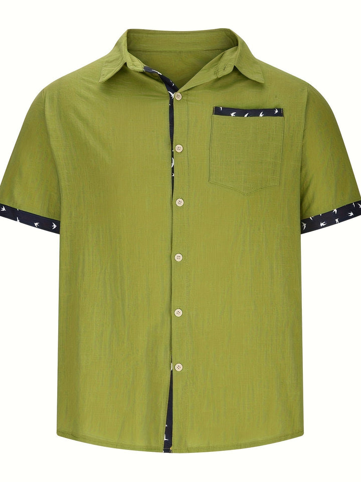 Julio - Elegante Camisa De Manga Corta