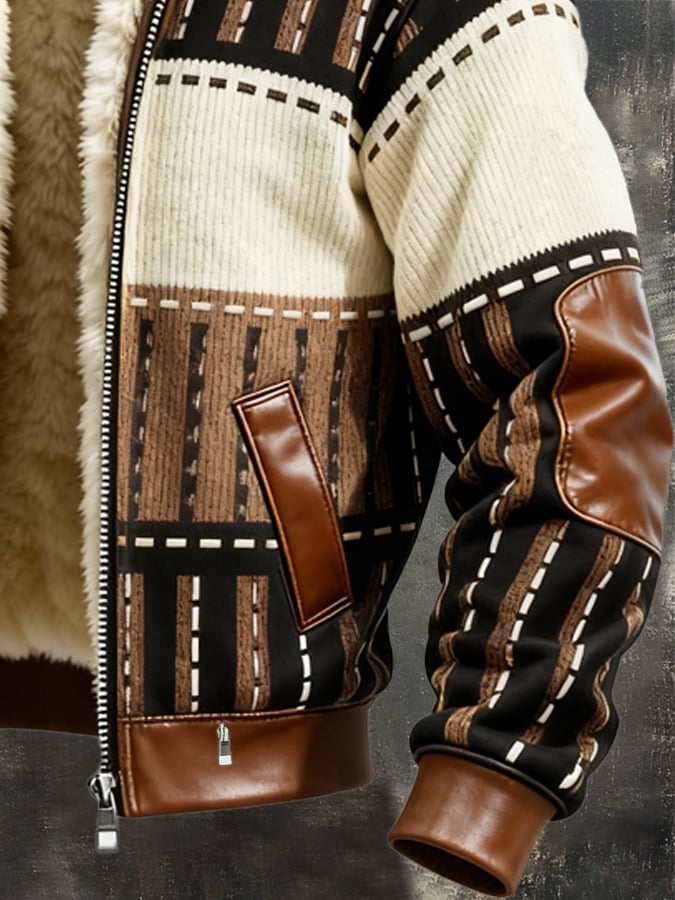 Gyasi - Chaqueta con Cremallera y Forro Polar