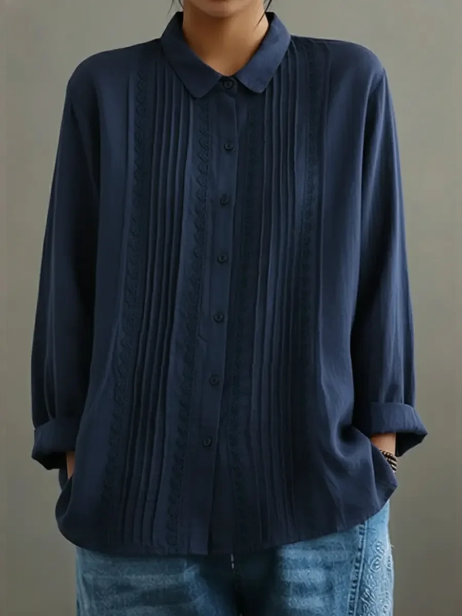 Tzurya - Elegante Blusa de Patchwork