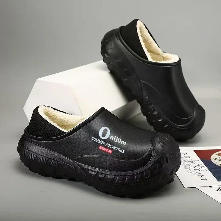 Alvydas - Zapatillas De Invierno Impermeables de Felpa