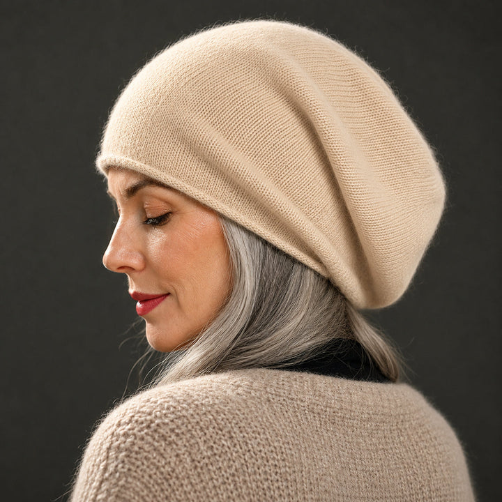 Leloni - Gorro Cómodo De Cachemira