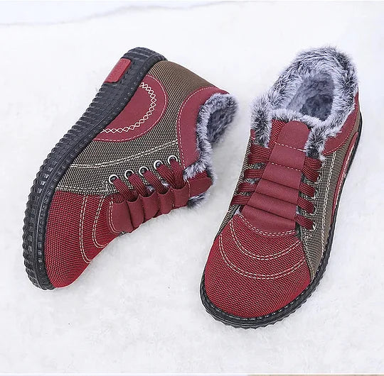Triss - Bota De Algodón Para Invierno Con Forro Polar