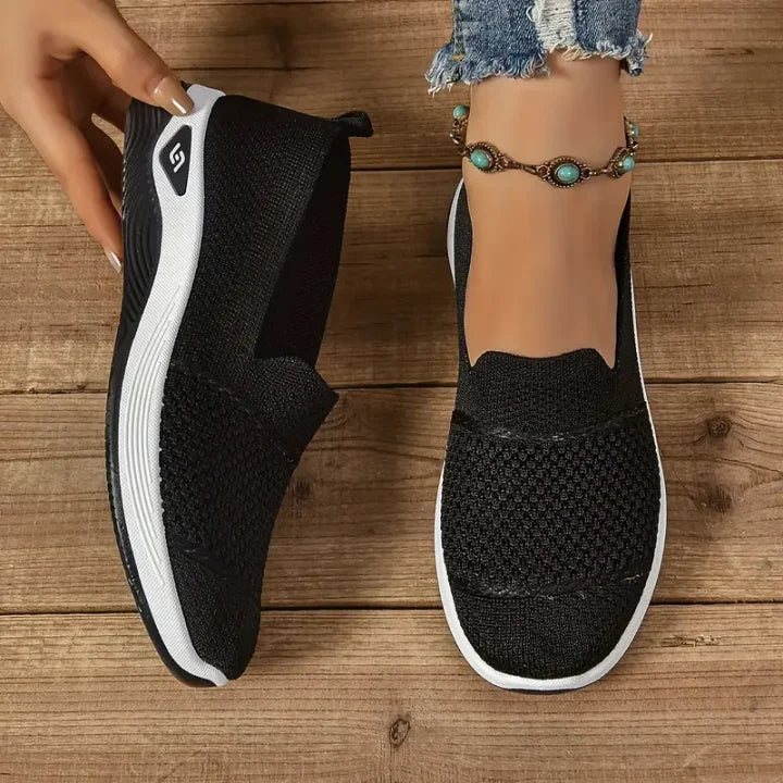 Yaelith - Zapatilla Ortopédica Transpirable Sin Cordones Para Caminar