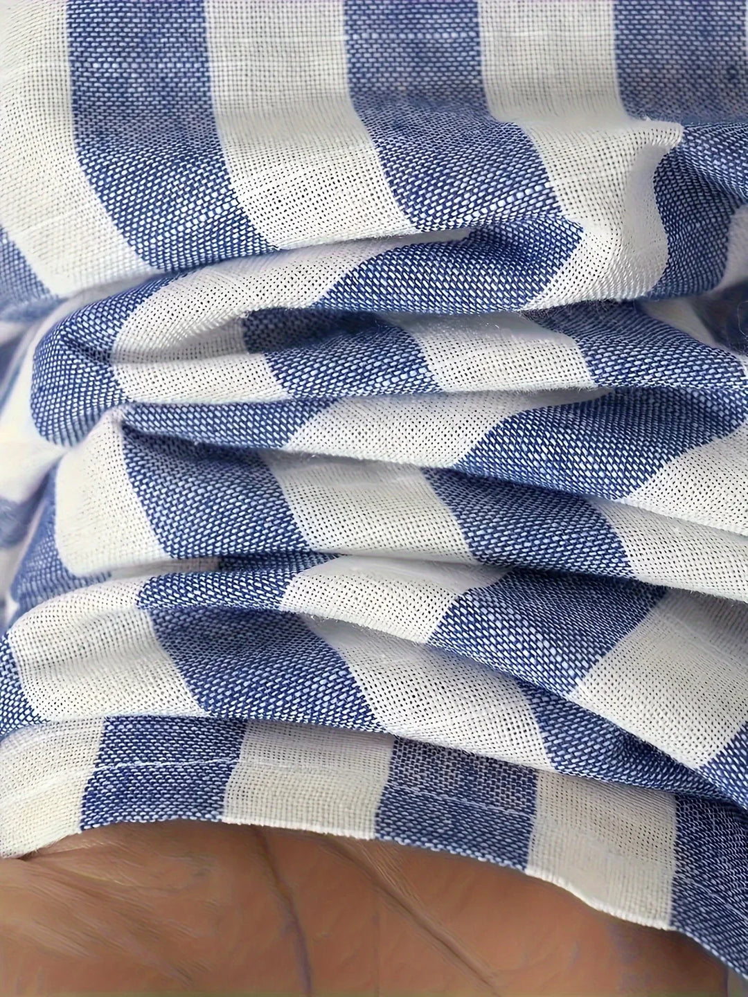 George - Camisa Elegante De Manga Larga a Rayas