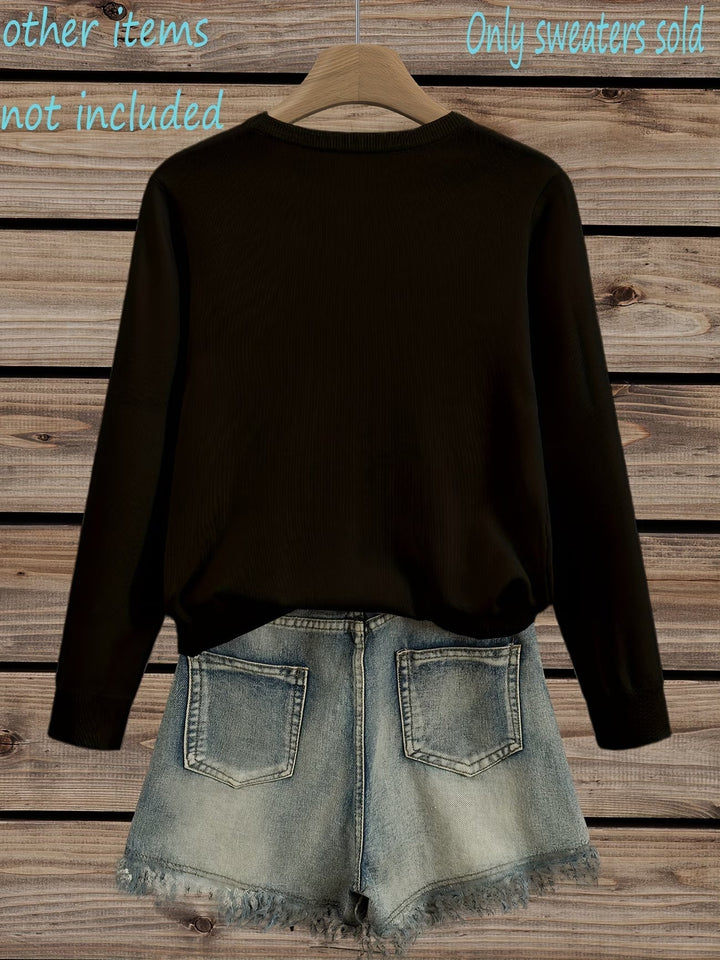 Meyla - Elegante Jersey De Manga Larga