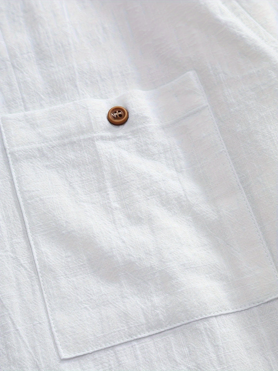Tejada - Camisa Informal De Algodón Con Bolsillo