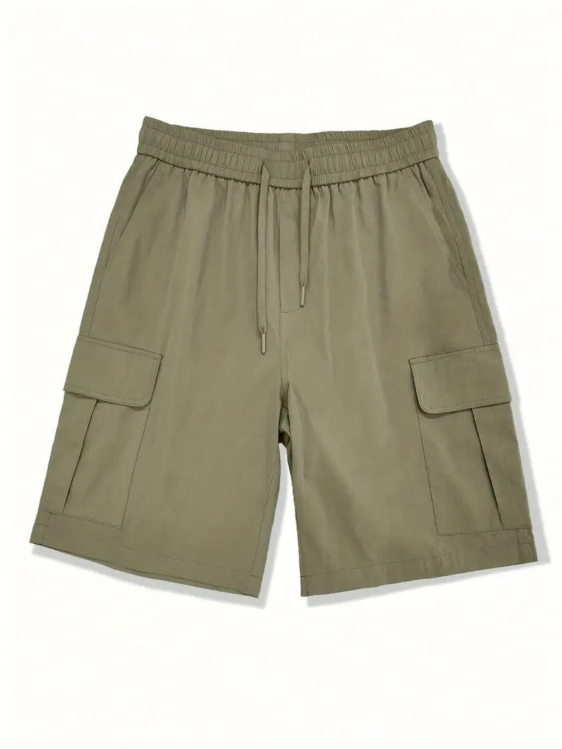 Detlev - Pantalones Cortos Elegantes Y Holgados