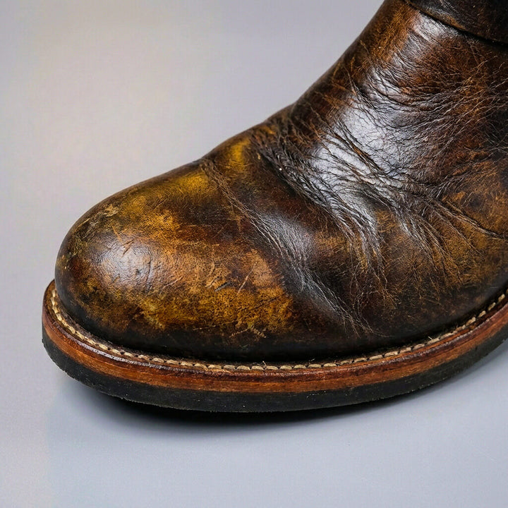 Quade - Botines De Cuero De Estilo Vintage