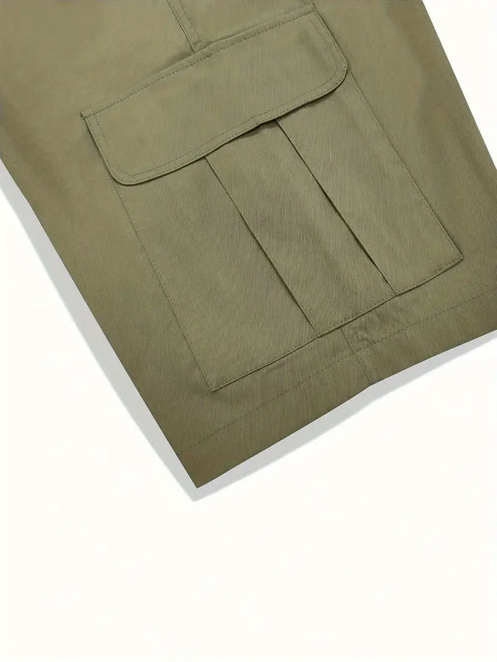 Detlev - Pantalones Cortos Elegantes Y Holgados
