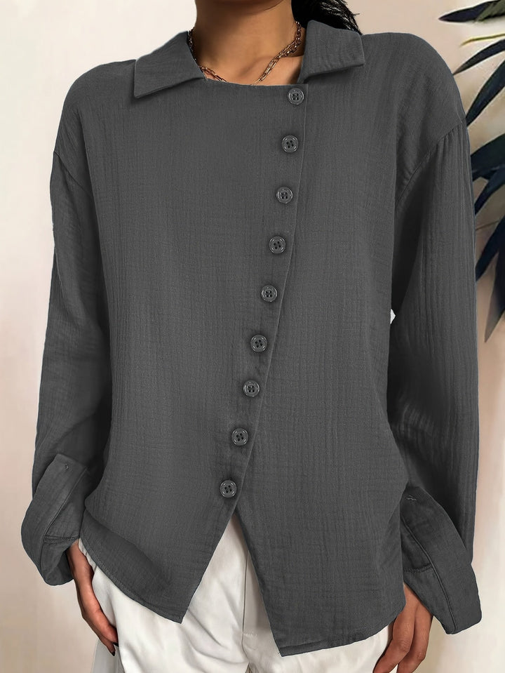 Paige - Camisa De Manga Larga Con Botones