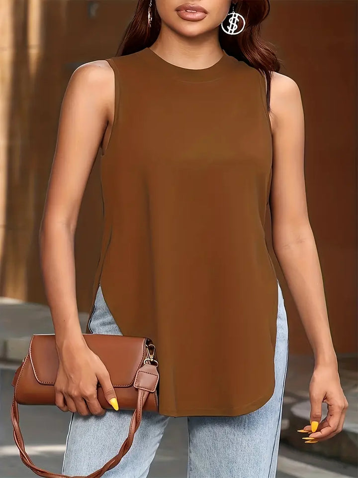 Desirae - Camisa Sin Mangas Transpirable