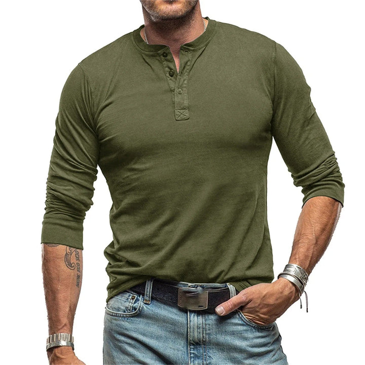 Lambert - Camisa De Manga Larga Vintage