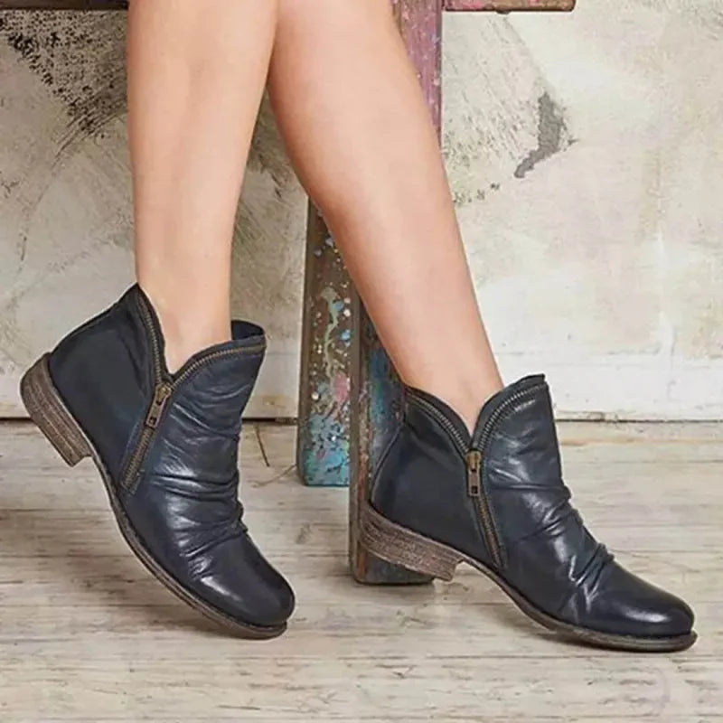 Lianella - Botines Ortopédicos Con Cremallera