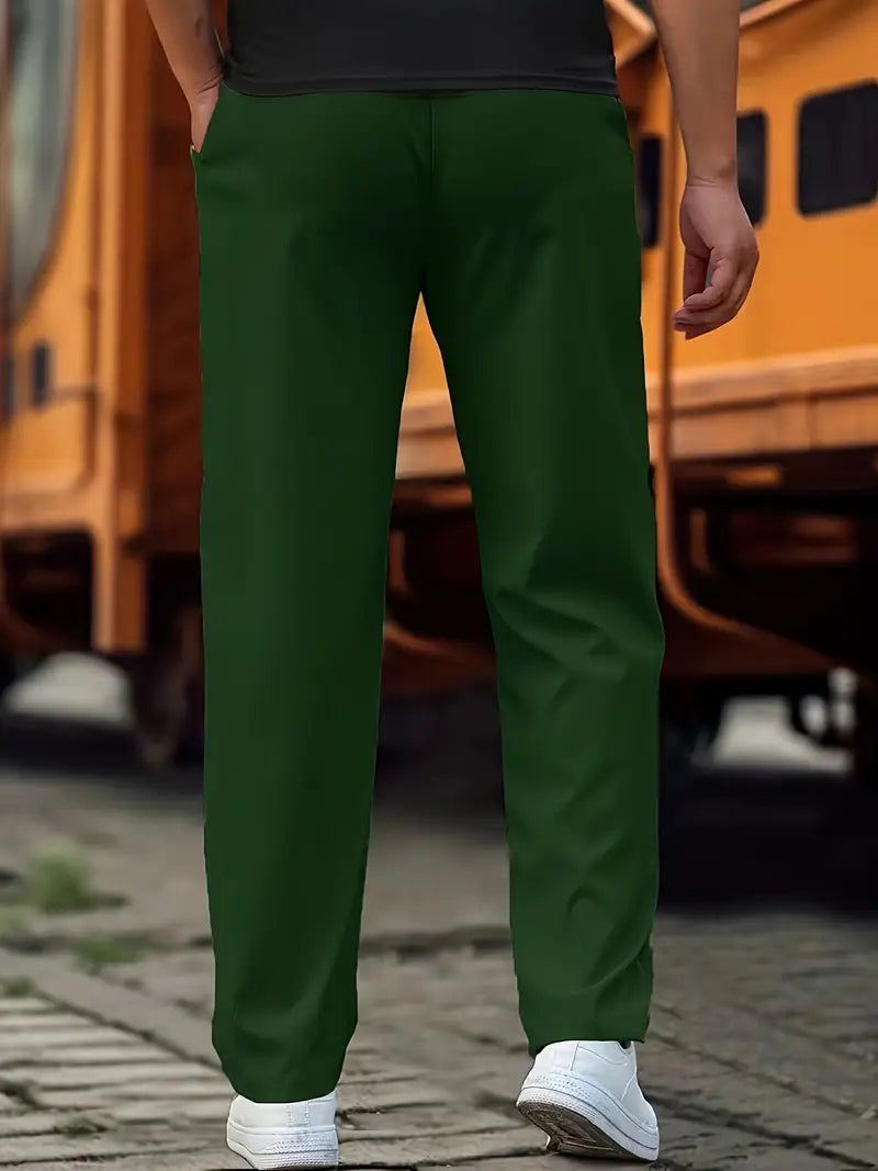 Travys - Pantalones Deportivos Informales Con Bolsillos
