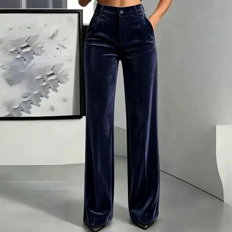 Jana - Pantalón De Pierna Ancha Y Cintura Alta