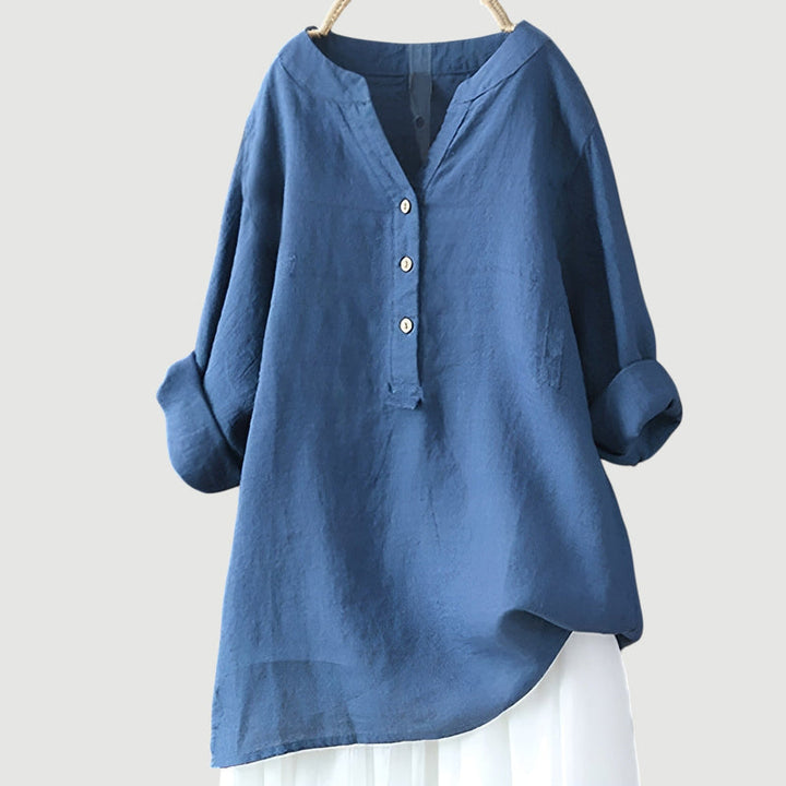 Johanne - Elegante Blusa Abotonada