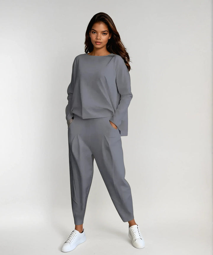 Christa - Lujoso Conjunto de Dos Piezas