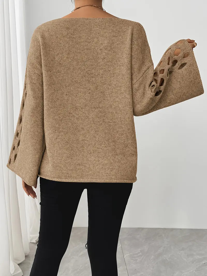 Lanola - Jersey Informal Con Mangas Acampanadas