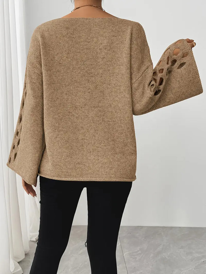 Lanola - Jersey Informal Con Mangas Acampanadas