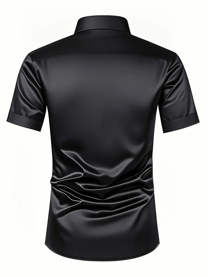 Ezra - Elegante Camisa Entallada Con Botones