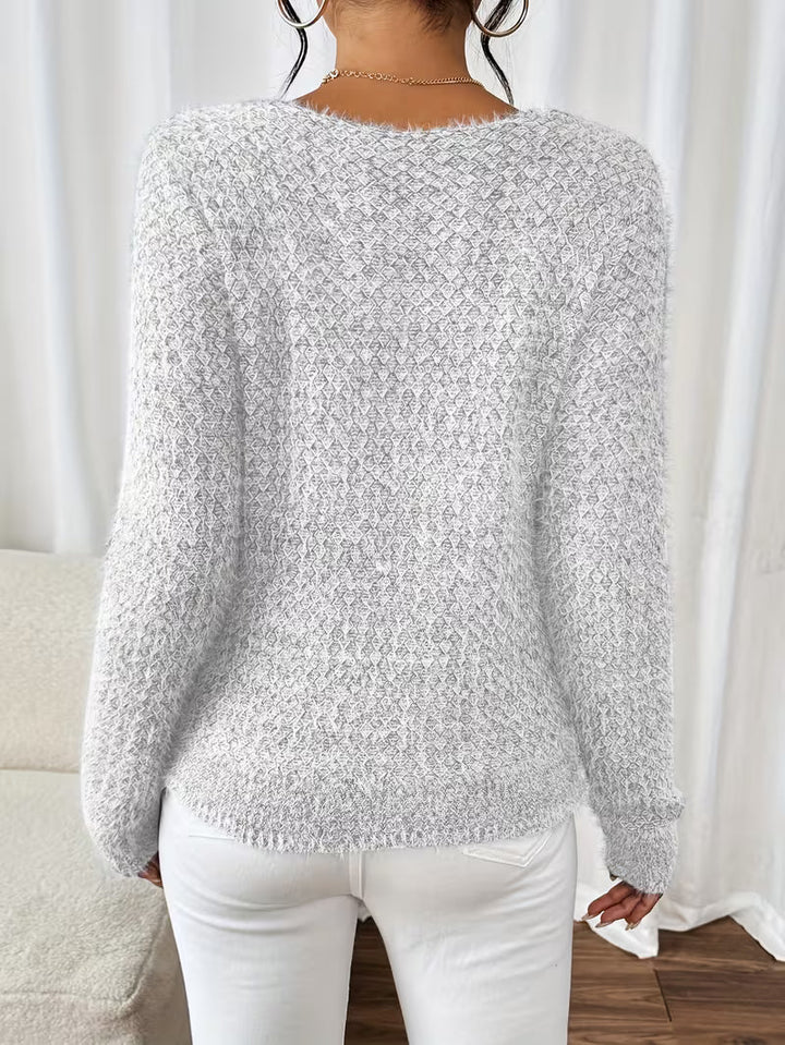 Aderah -Jersey Holgado Con Cuello en V