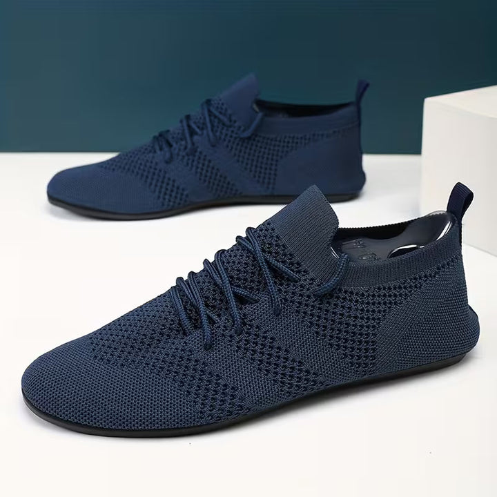 Jouiad - Zapatos de Punto Transpirables Con Cordones
