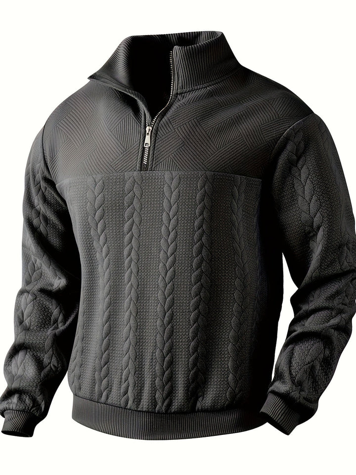 Caleb – Jersey Vintage Con Cremallera