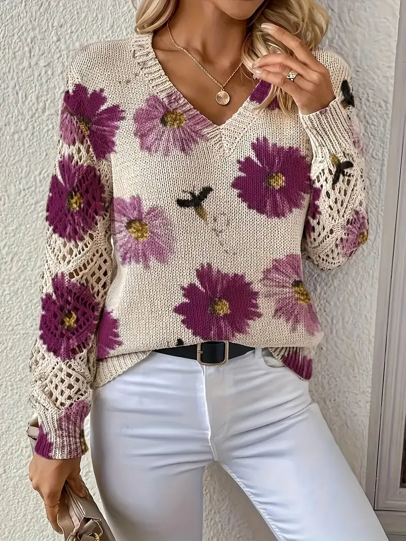 Tatyana - Elegante Cárdigan Con Cuello En V