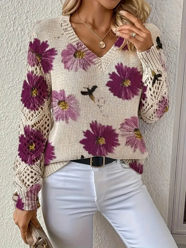 Tatyana - Elegante Cárdigan Con Cuello En V